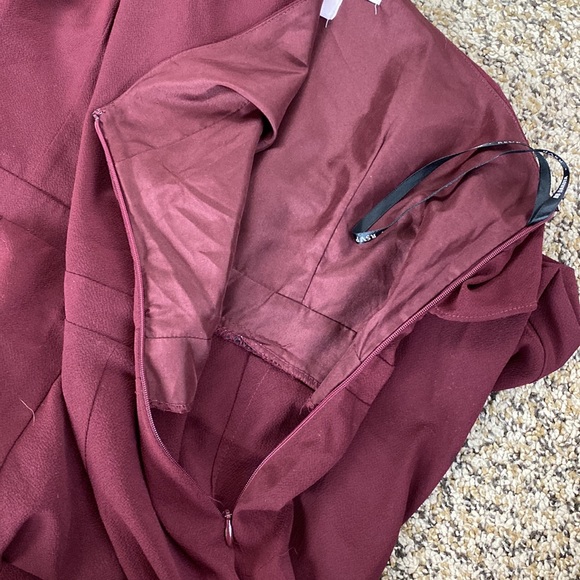 BB Dakota RSVP  L.a Crepe One Shoulder Jumpsuit - Picture 6 of 8